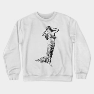 Venus Figure from The Mirror of Venus, 1890 Crewneck Sweatshirt